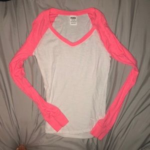 PINK Victoria’s Secret Long Sleeve Top, Size XS